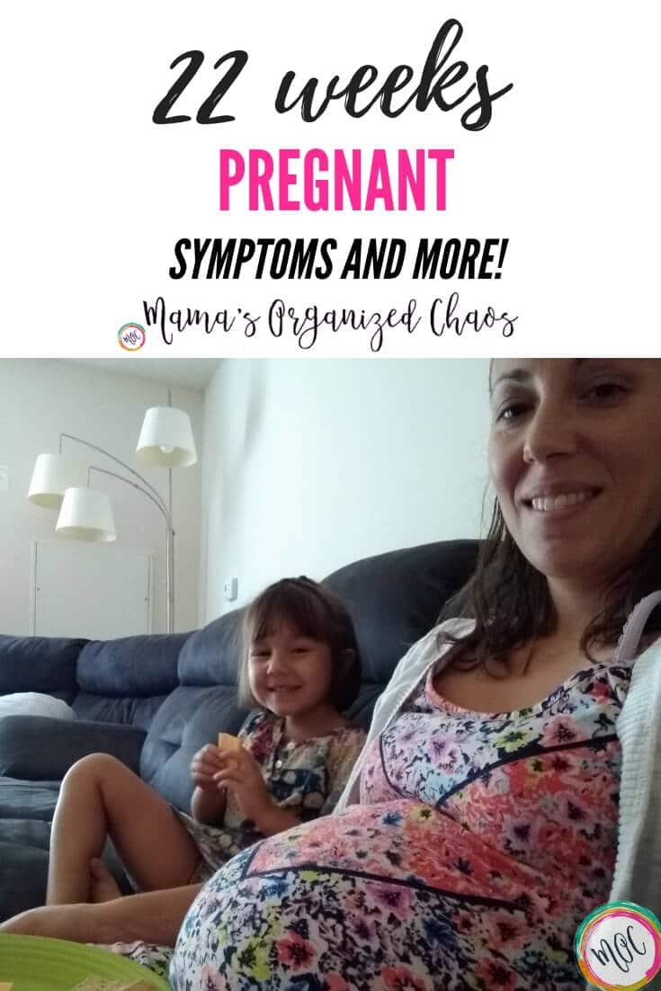 22 Weeks Pregnant- Baby V #3 - Mama's Organized Chaos