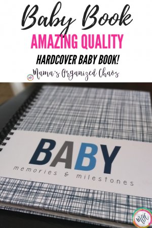 Baby Milestone Book - Mama's Organized Chaos